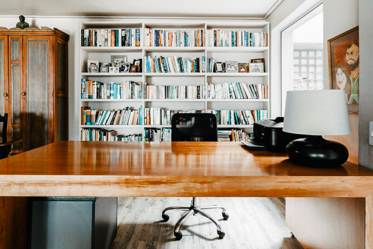 Private study or reading nook at Heidi's House, Bantry Bay, Cape Town